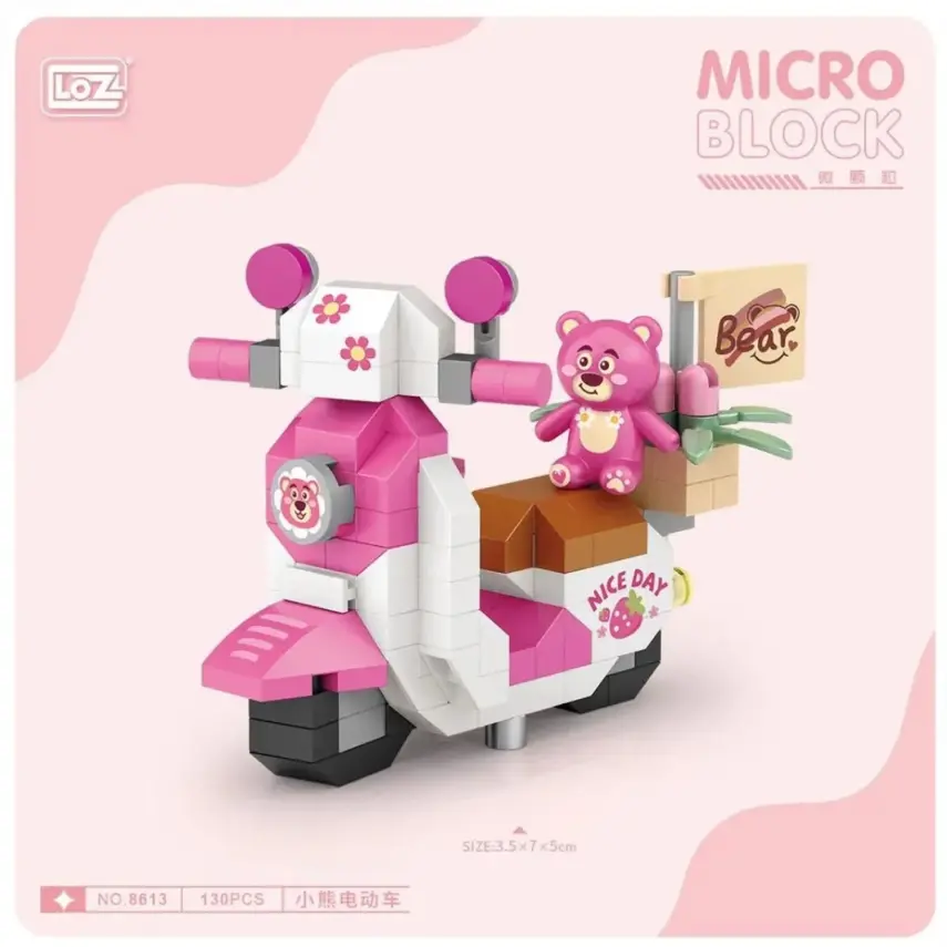Micro Blok Motorsiklet 130 Parça - 2