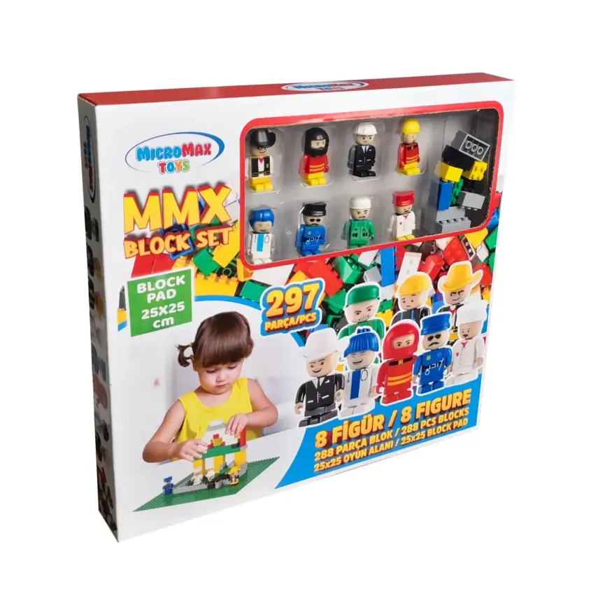 Micromax 297 Parça Blok Set - 1