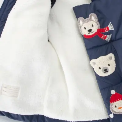 Midimod Erkek Kaban Lacivert - 4