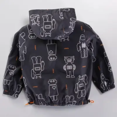 Midimod Erkek Yağmurluk Antrasit - 6