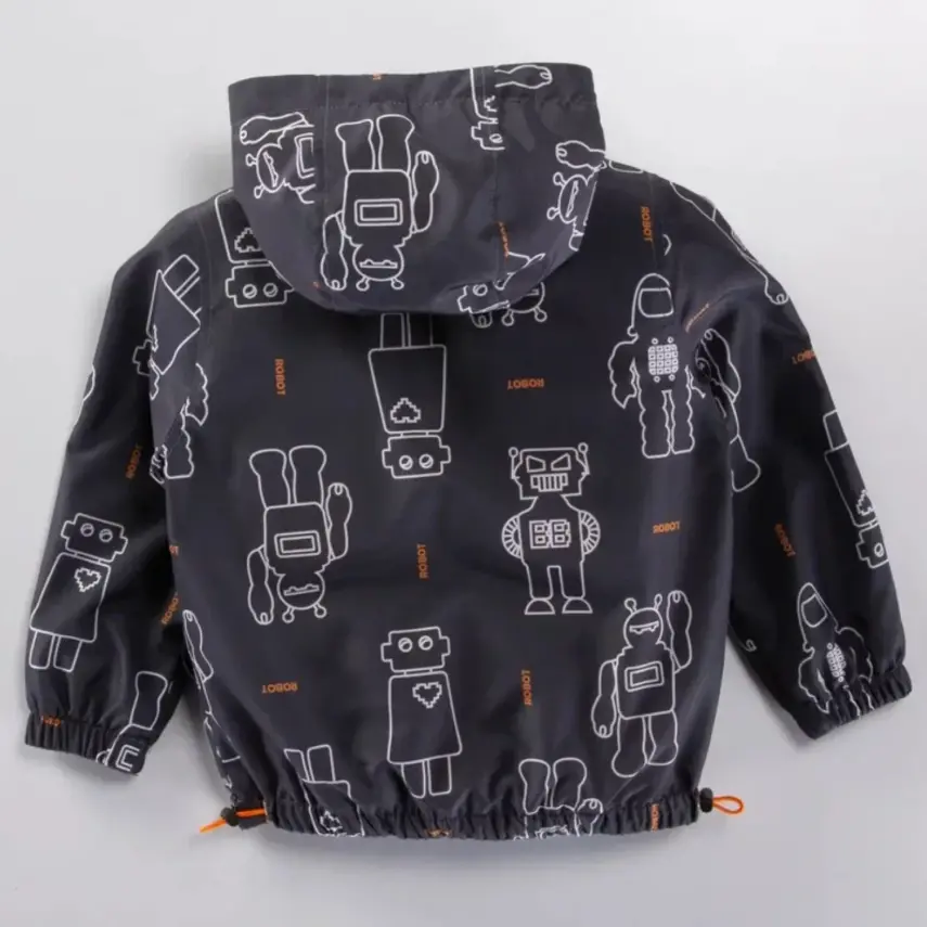 Midimod Erkek Yağmurluk Antrasit - 6