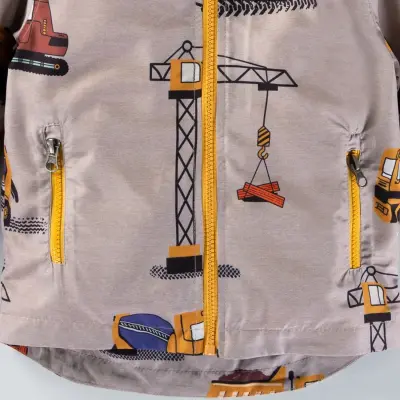 Midimod Erkek Yağmurluk Bej - 2