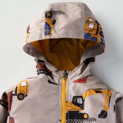 Midimod Erkek Yağmurluk Bej - 6