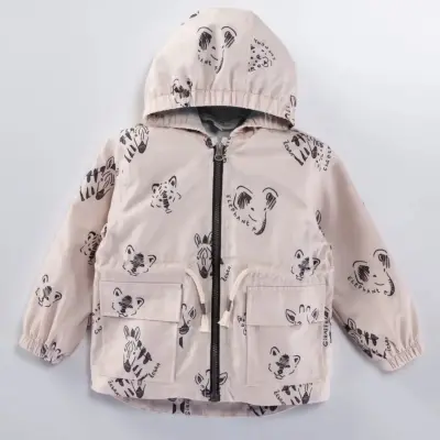 Midimod Erkek Yağmurluk Bej 