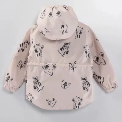 Midimod Erkek Yağmurluk Bej - 3