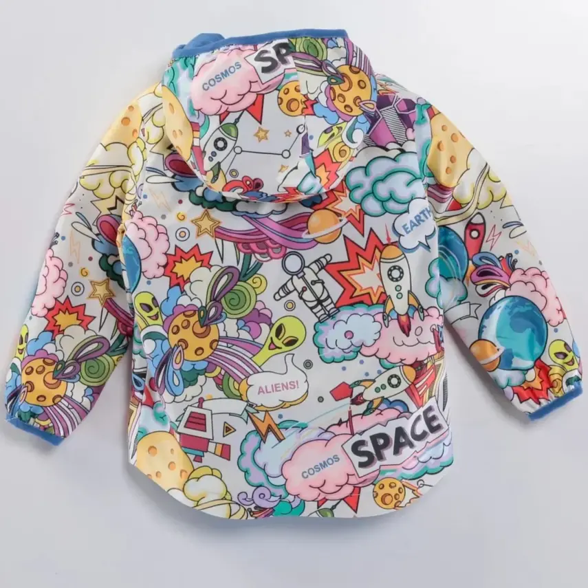 Midimod Erkek Yağmurluk Beyaz - 7