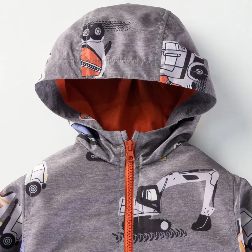 Midimod Erkek Yağmurluk Füme - 2