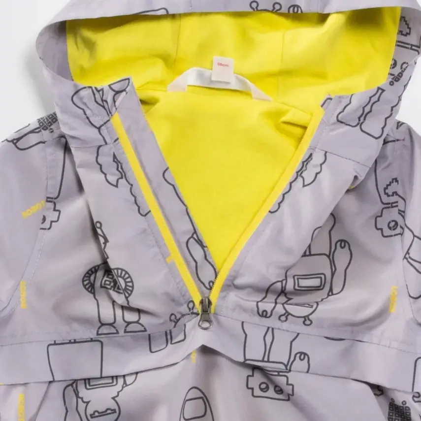 Midimod Erkek Yağmurluk Gri - 7