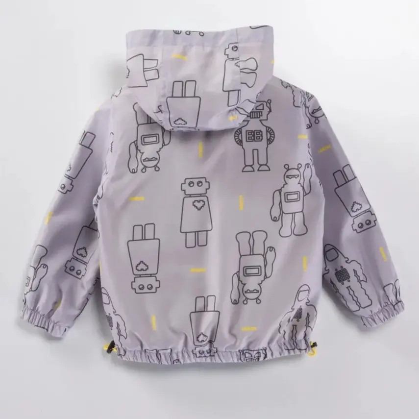 Midimod Erkek Yağmurluk Gri - 8