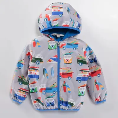 Midimod Erkek Yağmurluk Gri - 4