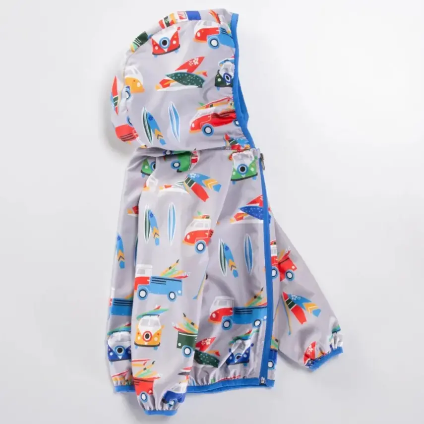 Midimod Erkek Yağmurluk Gri - 7