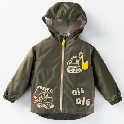 Midimod Erkek Yağmurluk Haki