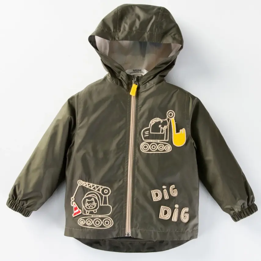 Midimod Erkek Yağmurluk Haki - 1