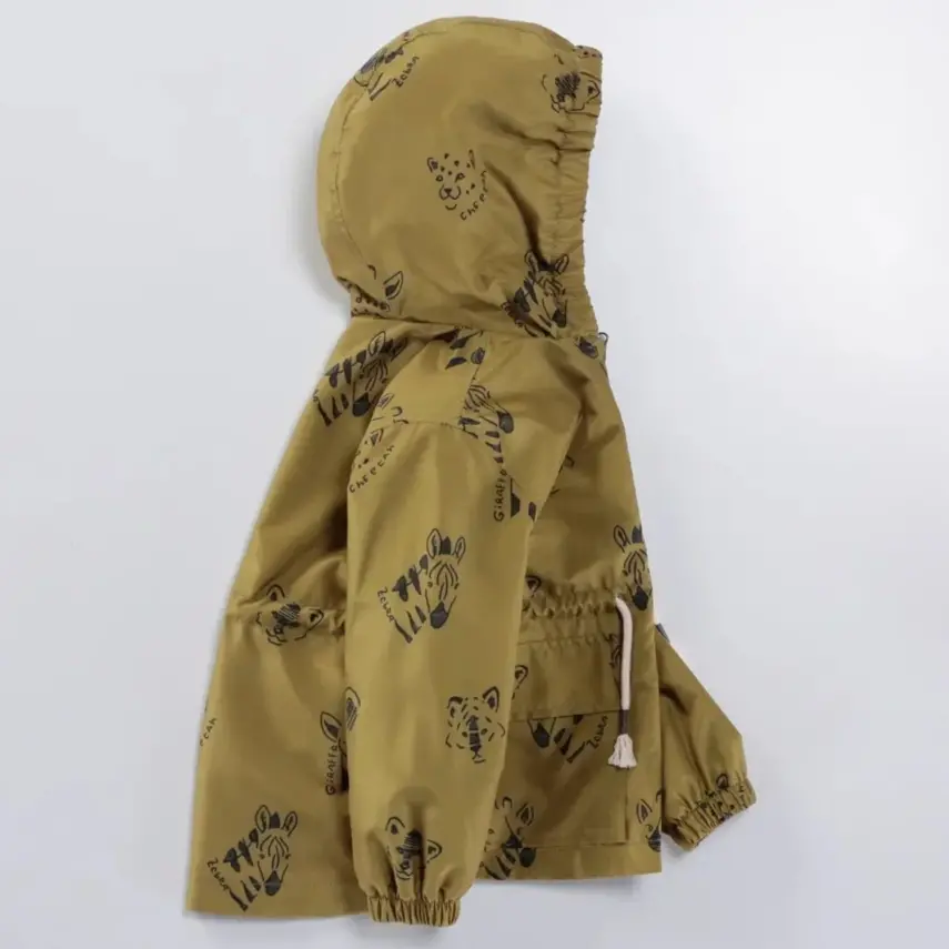 Midimod Erkek Yağmurluk Haki - 2