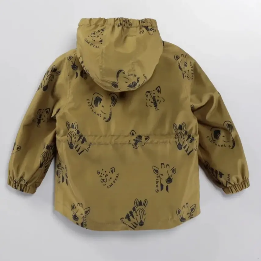 Midimod Erkek Yağmurluk Haki - 4