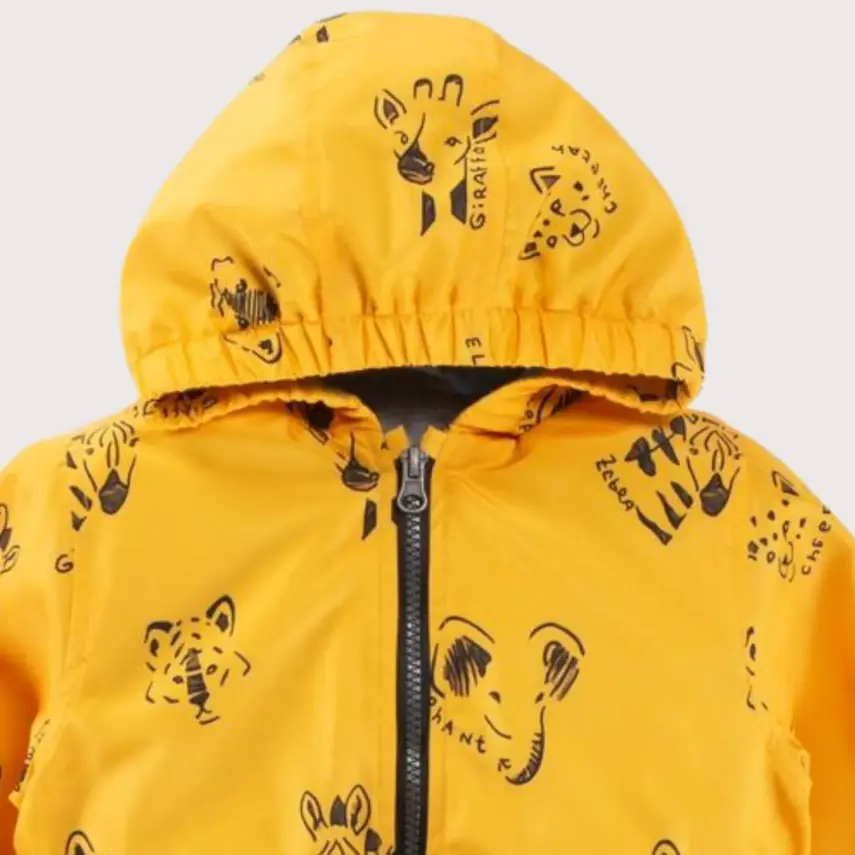 Midimod Erkek Yağmurluk Hardal - 2