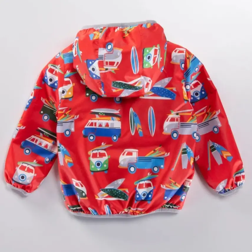 Midimod Erkek Yağmurluk Kırmızı - 2