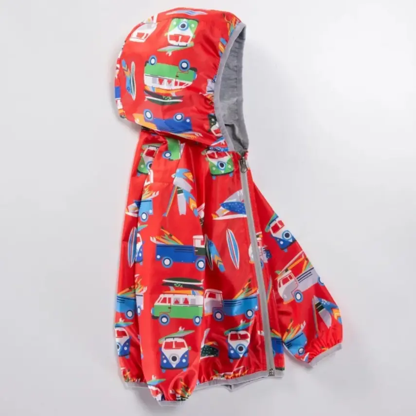 Midimod Erkek Yağmurluk Kırmızı - 8