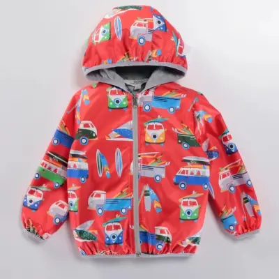 Midimod Erkek Yağmurluk Kırmızı - 5