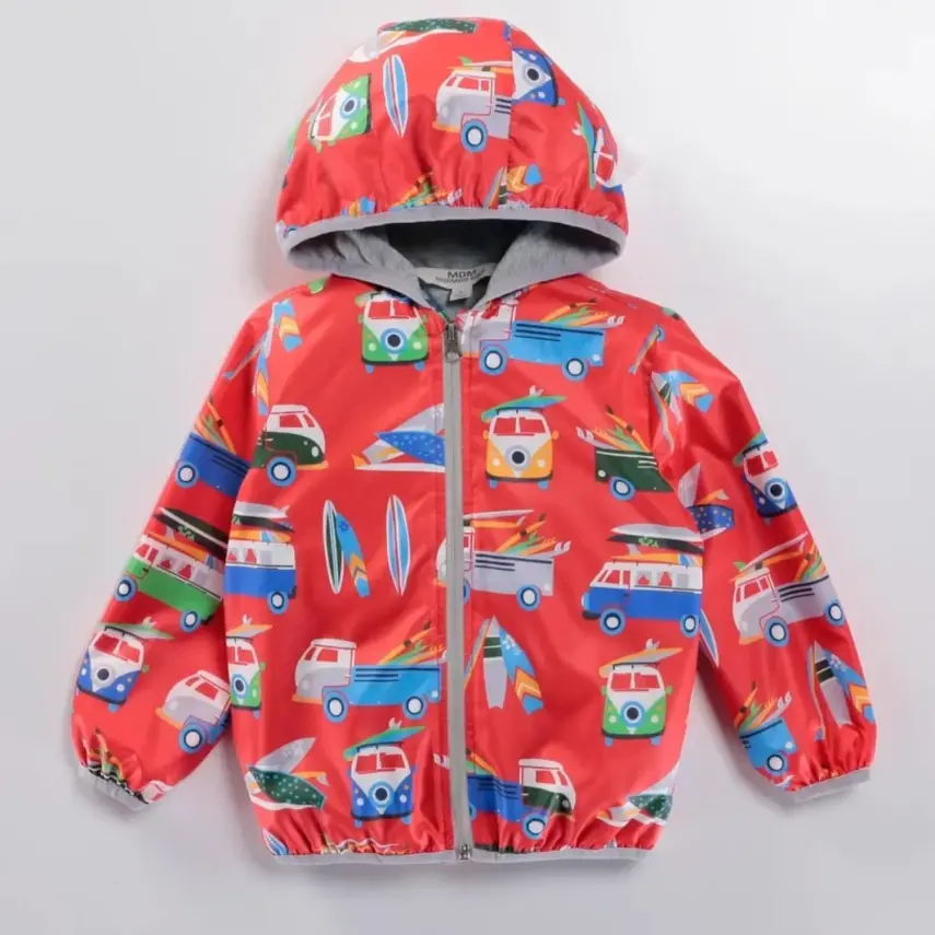 Midimod Erkek Yağmurluk Kırmızı - 5