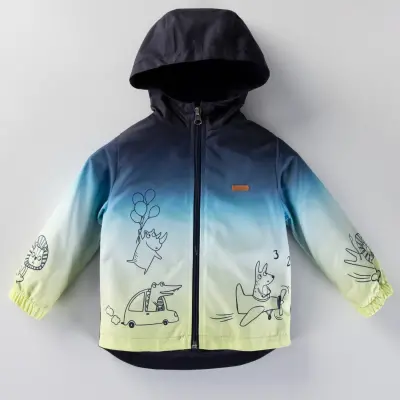 Midimod Erkek Yağmurluk Mavi 