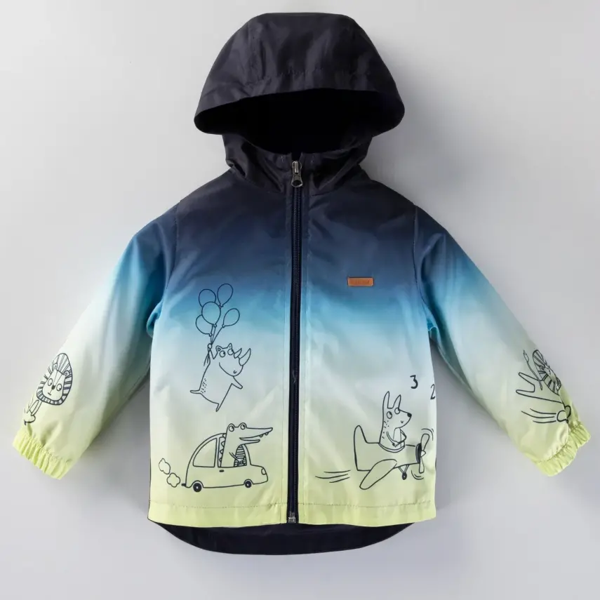 Midimod Erkek Yağmurluk Mavi - 1