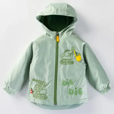 Midimod Erkek Yağmurluk Mint - 4