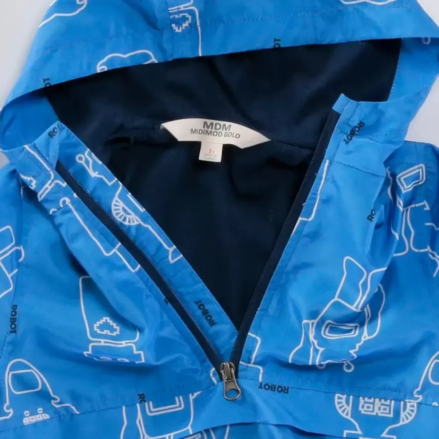 Midimod Erkek Yağmurluk Saks - 8