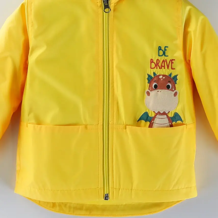 Midimod Erkek Yağmurluk Sarı - 3