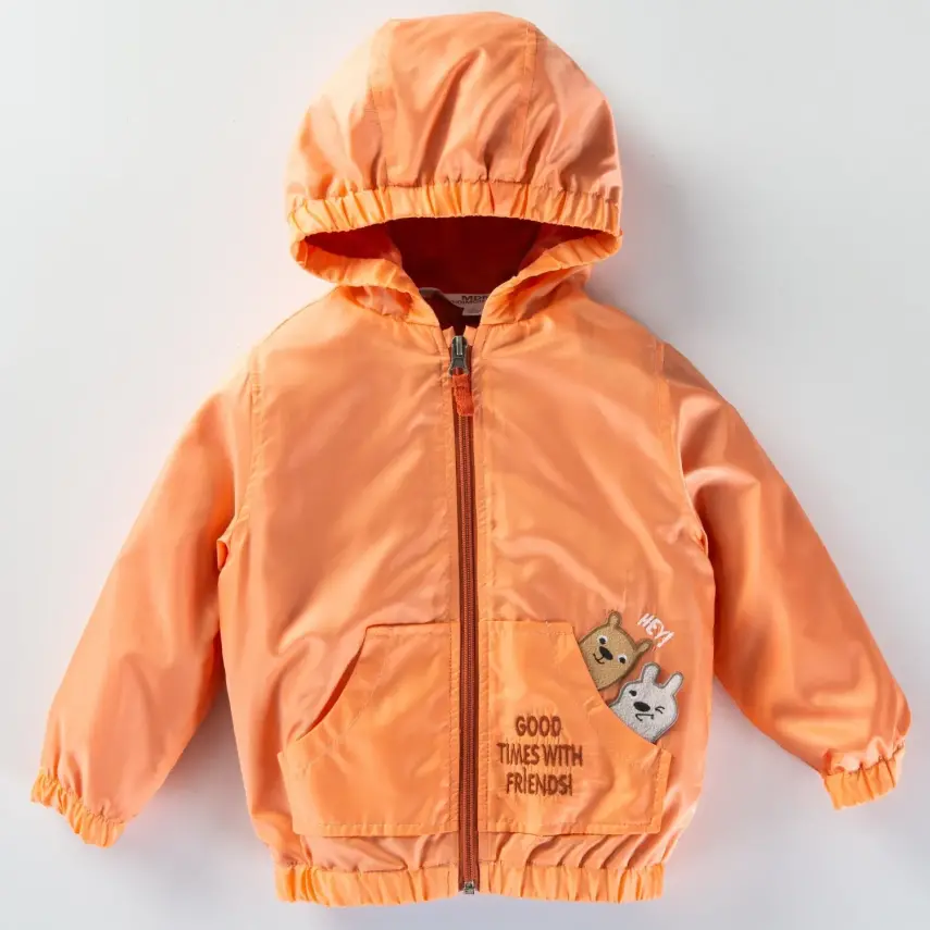 Midimod Erkek Yağmurluk Somon - 3