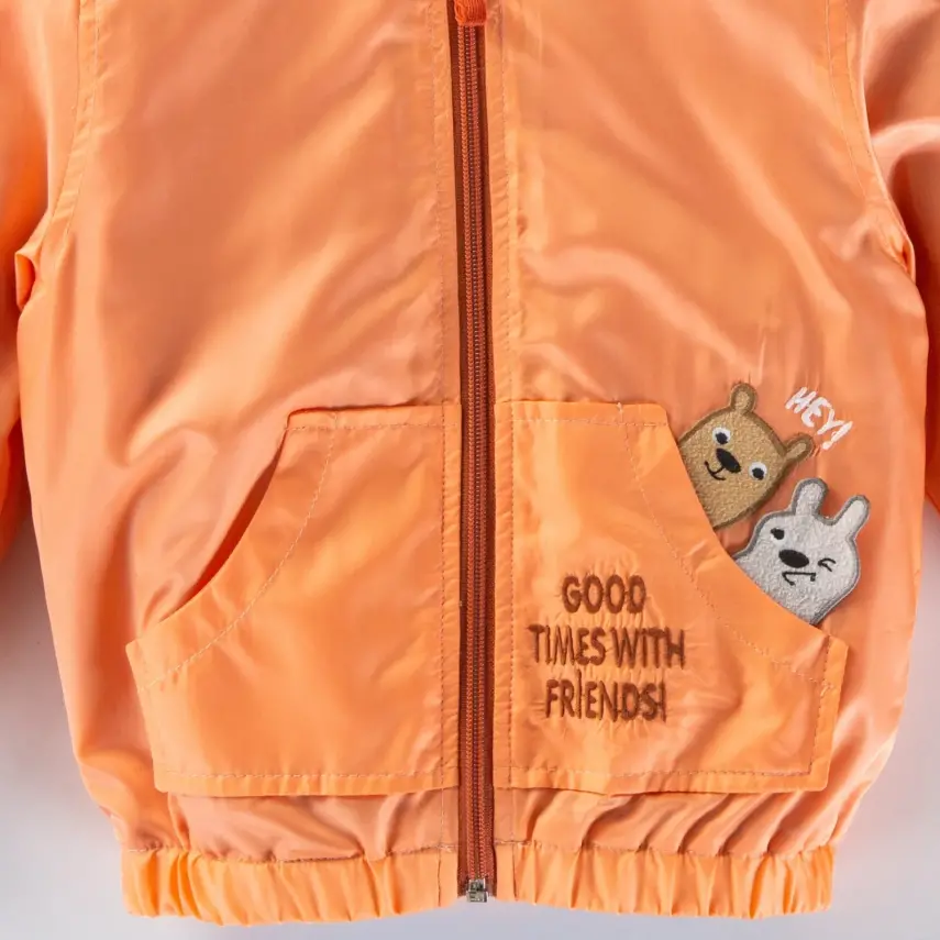 Midimod Erkek Yağmurluk Somon - 6