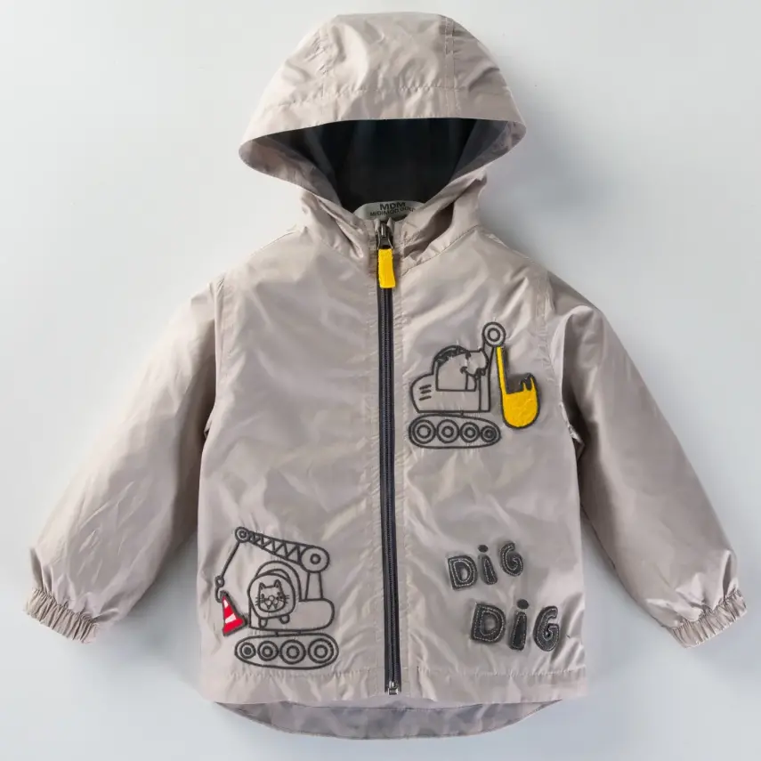 Midimod Erkek Yağmurluk Taş - 3