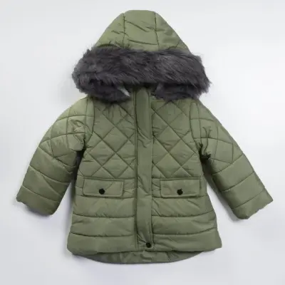 Midimod Kız Kaban Haki