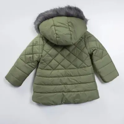 Midimod Kız Kaban Haki - 4