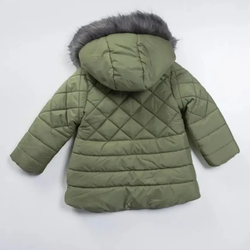 Midimod Kız Kaban Haki - 4