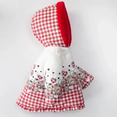 Midimod Kız Kaban Kırmızı - 4