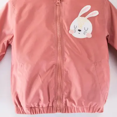 Midimod Kız Yağmurluk Gül Kurusu - 2