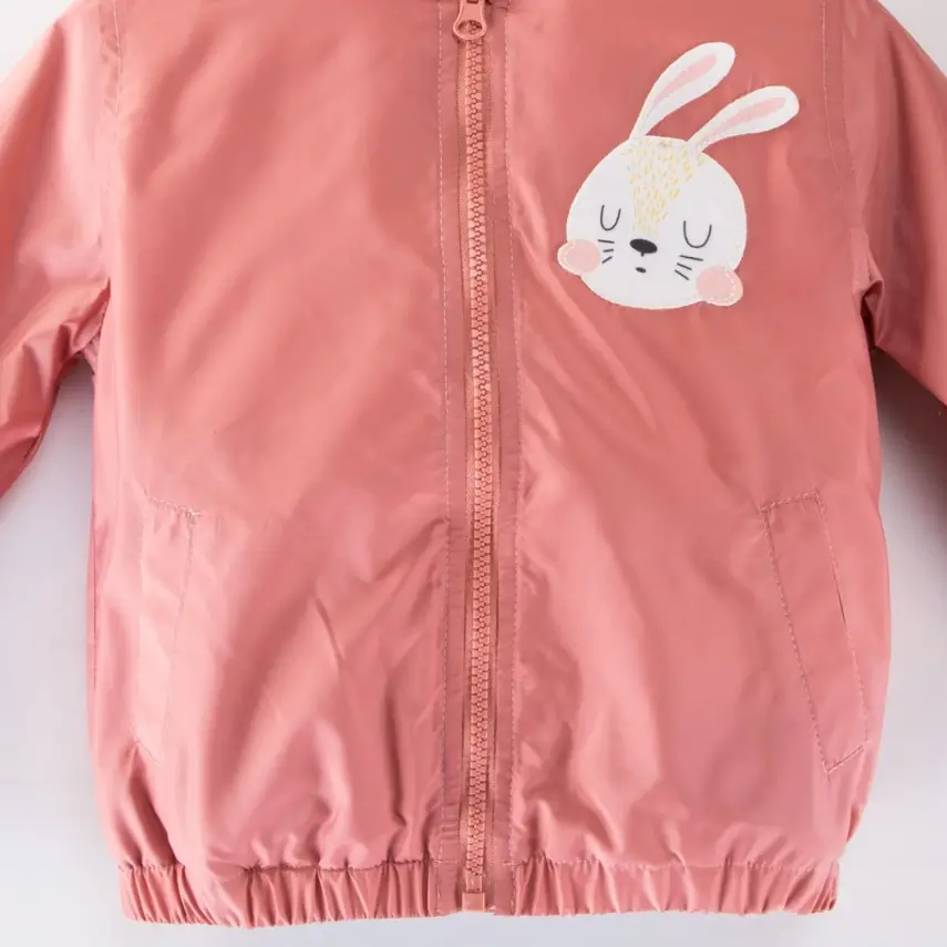 Midimod Kız Yağmurluk Gül Kurusu - 2