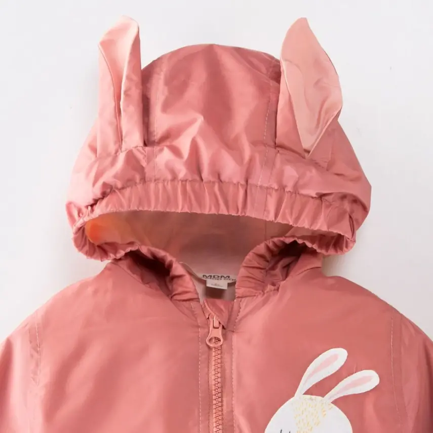 Midimod Kız Yağmurluk Gül Kurusu - 3