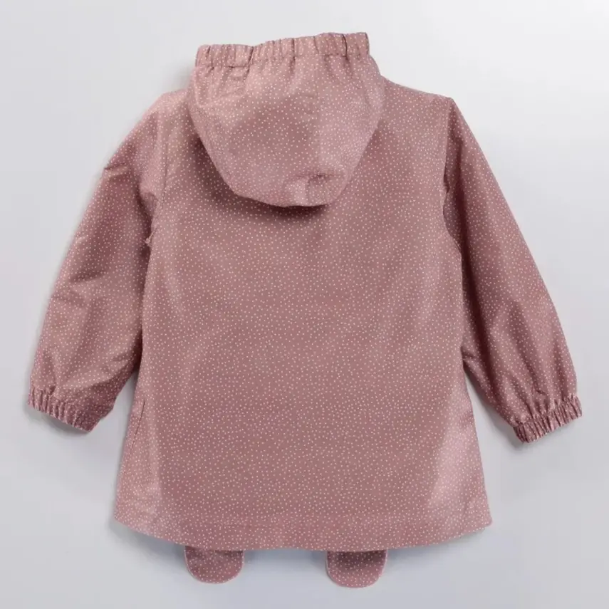 Midimod Kız Yağmurluk Kahverengi - 6