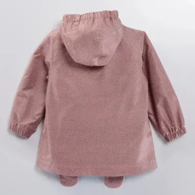 Midimod Kız Yağmurluk Kahverengi - 11