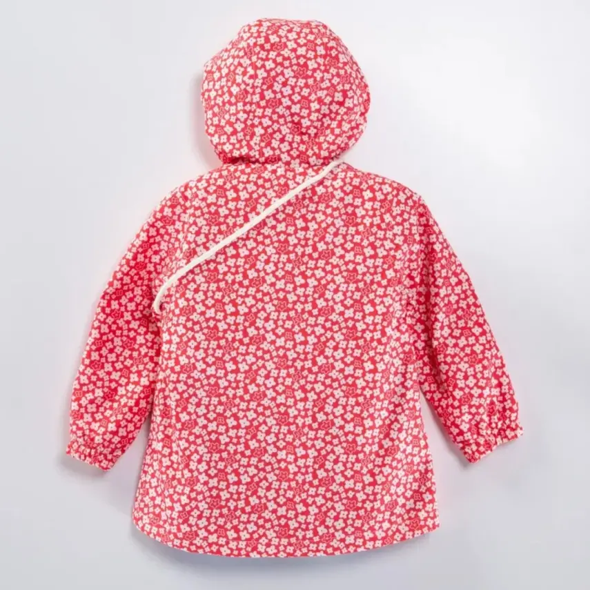 Midimod Kız Yağmurluk Kırmızı - 6