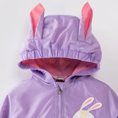 Midimod Kız Yağmurluk Lila - 2