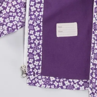 Midimod Kız Yağmurluk Mor - 3