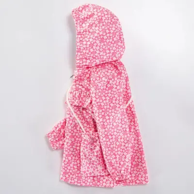 Midimod Kız Yağmurluk Pembe - 4