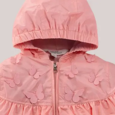 Midimod Kız Yağmurluk Pembe - 5