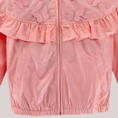 Midimod Kız Yağmurluk Pembe - 8