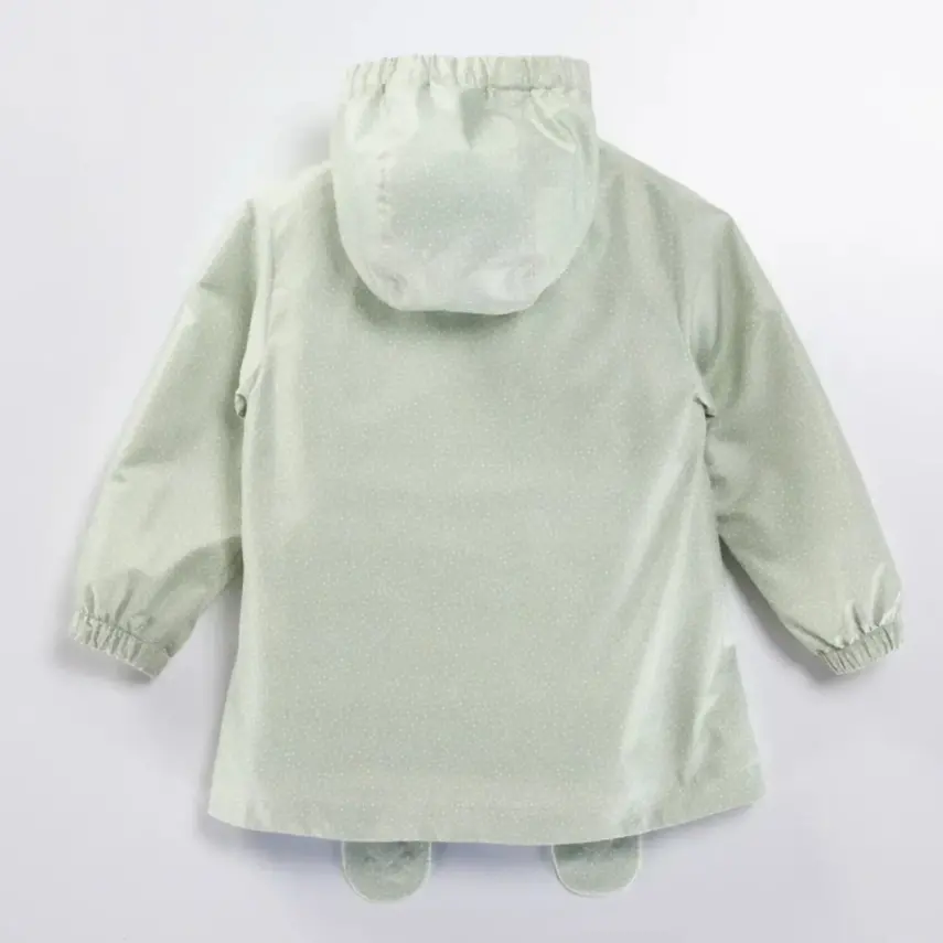 Midimod Kız Yağmurluk Yeşil - 4
