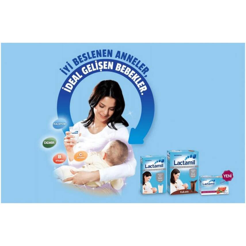 Milupa Lactamil Anneler İçin Sütlü İçecek 200 gr x 5 Adet - 2