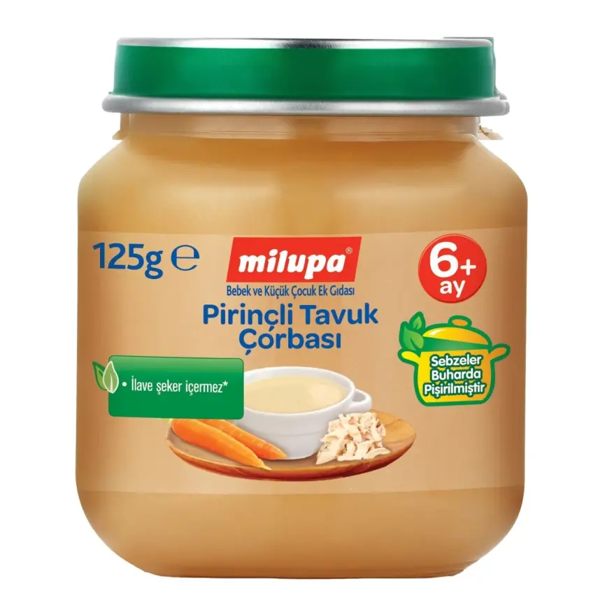 Milupa Pirinçli Tavuk Çorbası 125 gr - 1